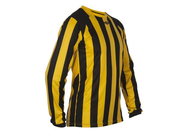 UMBRO Bilbao Stripe Jsy Gul/Svart XL Randig matchtröja lång ärm 